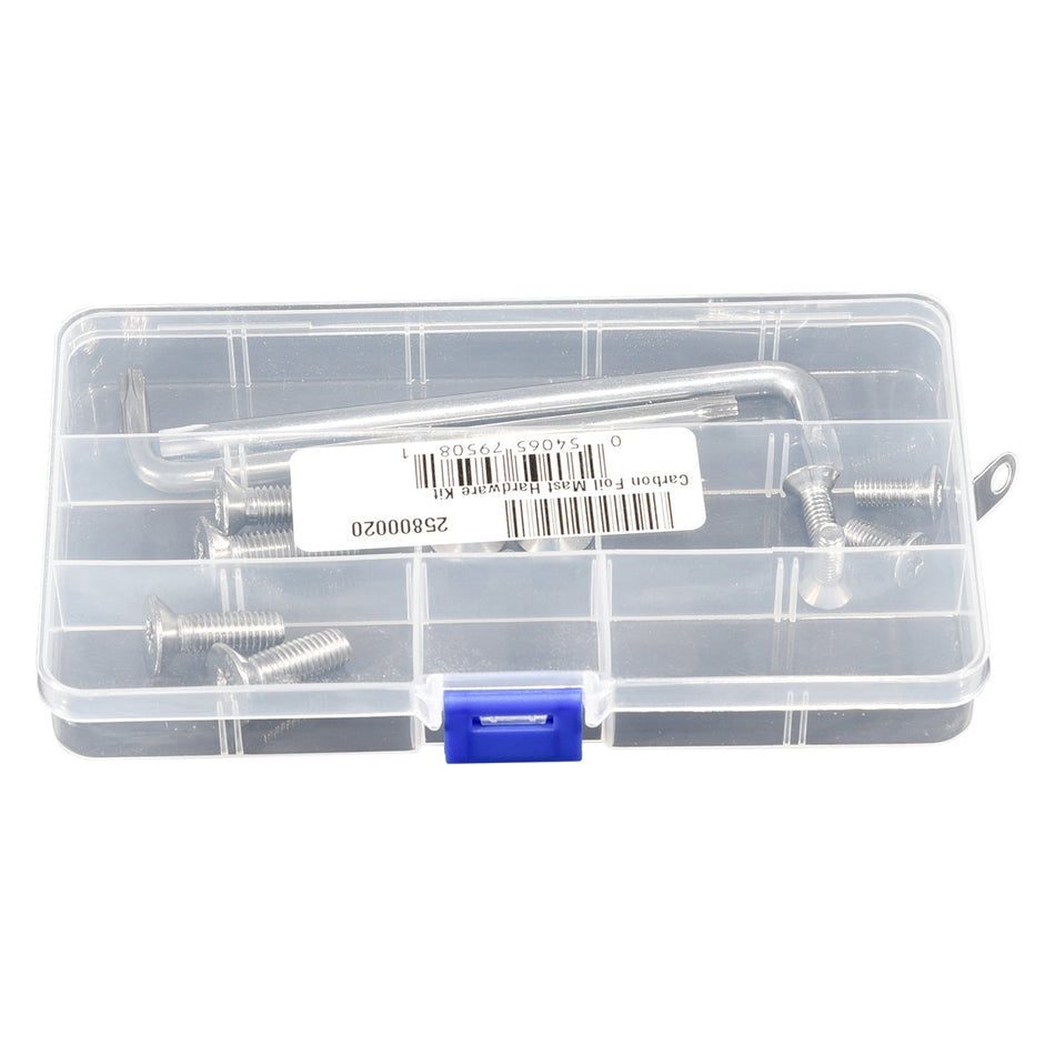Hyperlite Carbon Foil Mast Hardware Kit closed case
