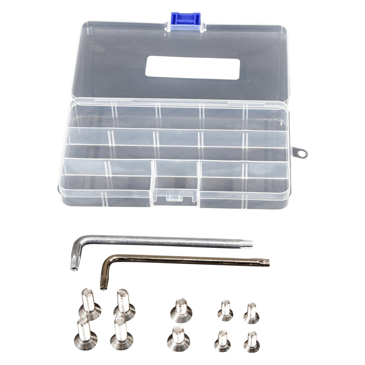 Hyperlite Aluminum Foil Mast Hardware Kit open case