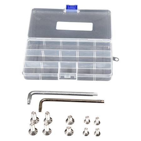 Hyperlite Aluminum Foil Mast Hardware Kit open case