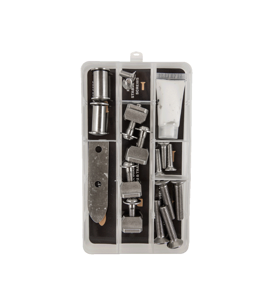 Complete Foil Kit For Adjustable Shift Mast Hardware With Case