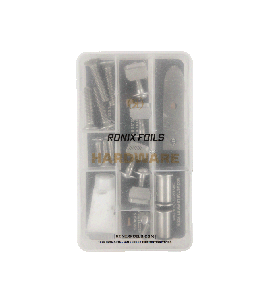 Complete Foil Kit For Adjustable Shift Mast Hardware With Case