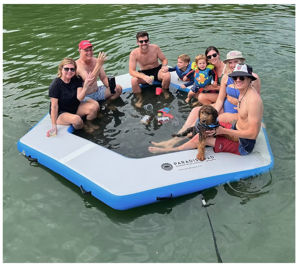 11' HEXAGON SWIM PAD