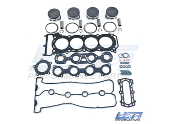 Top End Rebuild Kit; Yamaha 1800 SVHO 08-24 .25mm Platinum
