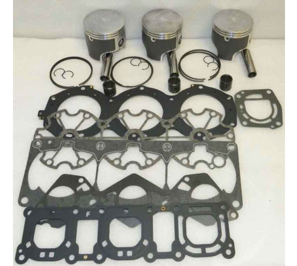 Top End Rebuild Kit; Yamaha 1200 97-04 .75mm Over Platinum