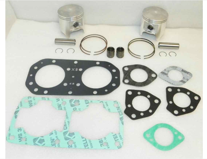 Top End Rebuild Kit; Kawasaki 650 86-96 .75mm Over