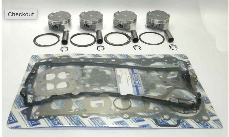 Top End Rebuild Kit; Kawasaki 1200 STX-12F 03-07 .5mm Over