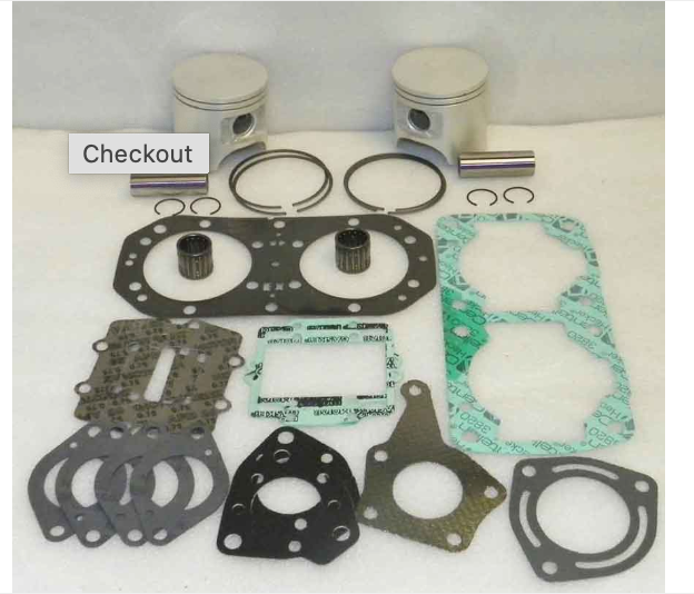 Top End Rebuild Kit; Kawasaki 800 SX-R 03-11 .25mm Over