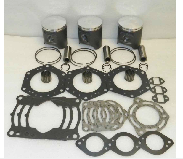 Top End Rebuild Kit; Kawasaki 1200 STX-R / Ultra 150 99-05 .75mm Over Platinum