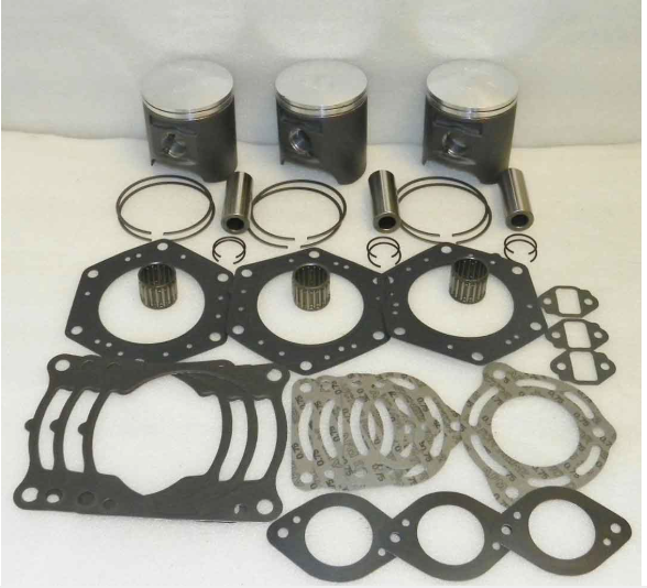 Top End Rebuild Kit; Kawasaki 1200 STX-R / Ultra 150 99-05 .25mm Over Platinum