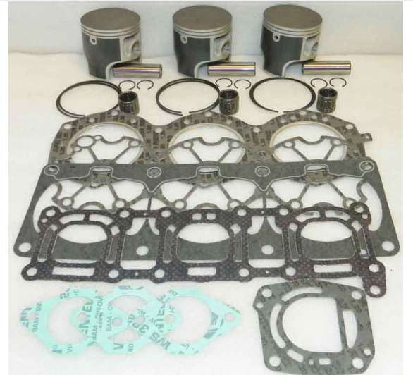 Top End Rebuild Kit; Yamaha 1100 95-97 .75mm Over Platinum