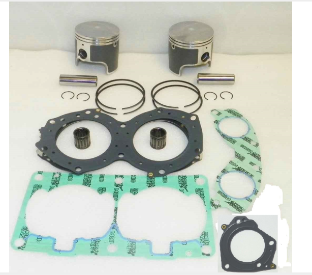 Top End Rebuild Kit; Yamaha 760 96-00 .75mm Over Platinum