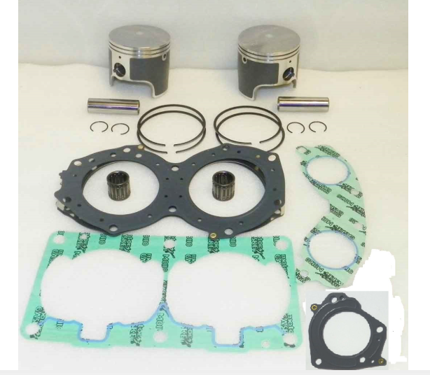 Top End Rebuild Kit; Yamaha 760 96-00 .5mm Over Platinum