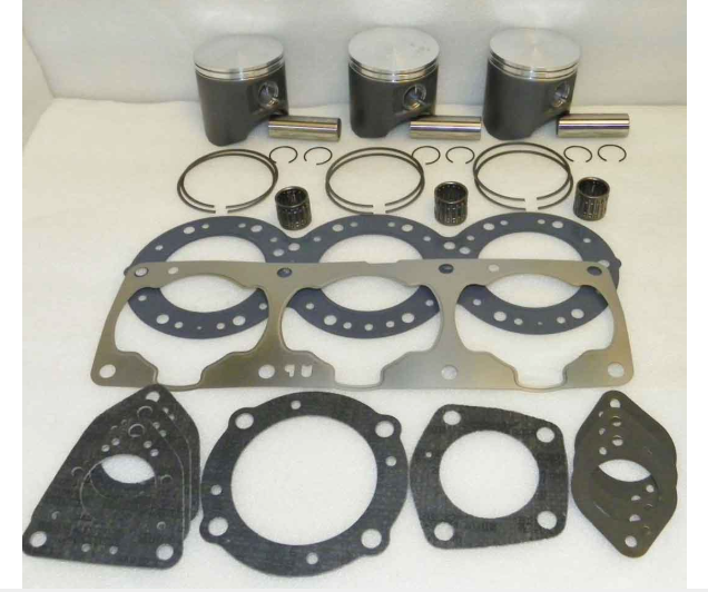 Top End Rebuild Kit; Kawasaki 1100 STX / ZXI 96-03 1mm Over Platinum
