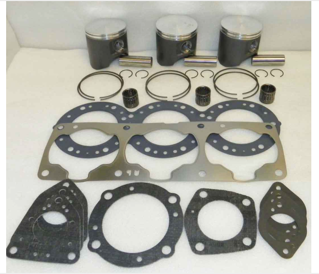 Top End Rebuild Kit; Kawasaki 1100 STX / ZXI 96-03 .75mm Over Platinum