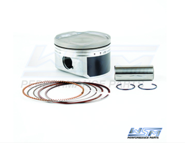 Piston Kit; Yamaha 1800 08-14 .75mm Over Platinum