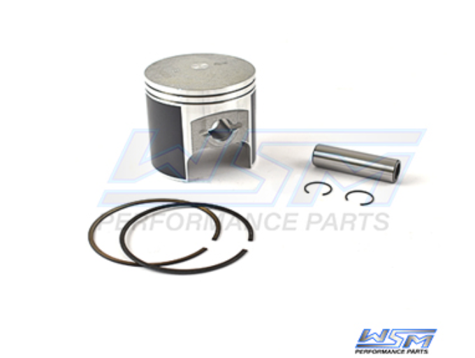 Piston Kit; Kawasaki 550 SX 91-95 1mm
