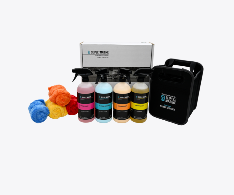 4 PACK KIT - PREMIUM CLEANERS + TOWELS