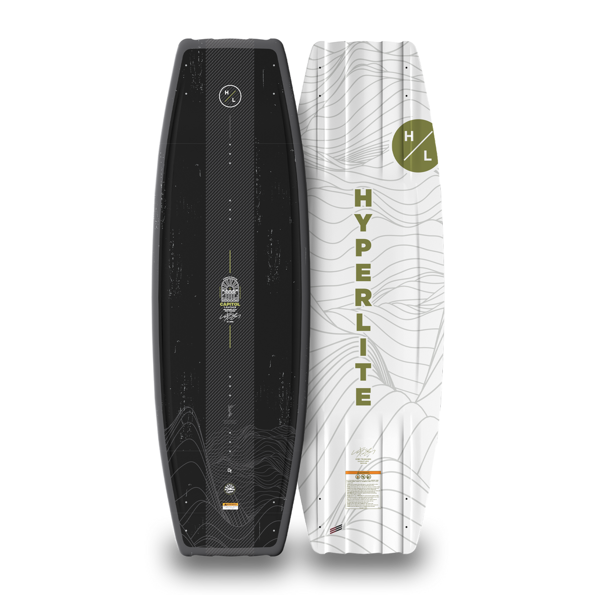 2027 Hyperlite Capitol Loaded wakeboard top and base
