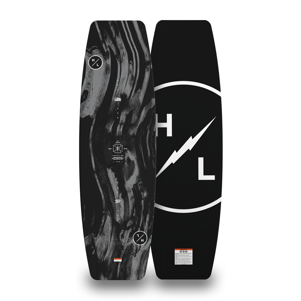 2027 Hyperlite Impulse cable wakeboard overview, topsheet and base