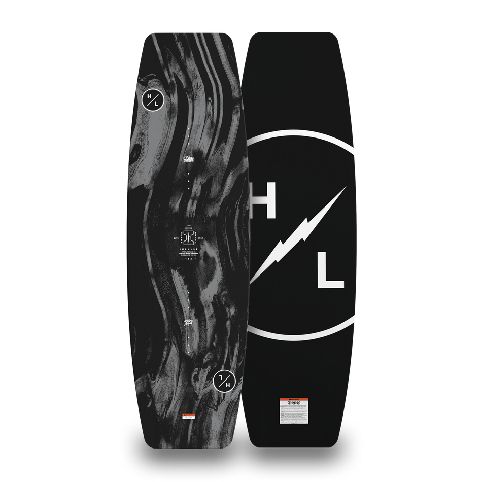 2027 Hyperlite Impulse cable wakeboard overview, topsheet and base