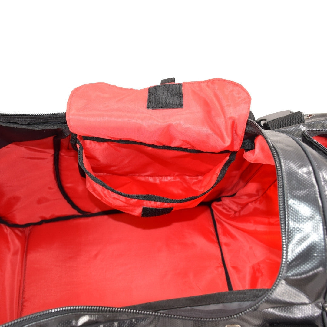 Team Travel Duffel Bag  | Stealth Series | Black | Wet / Dry Storage-7