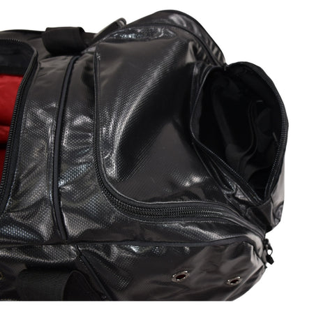 Team Travel Duffel Bag  | Stealth Series | Black | Wet / Dry Storage-4