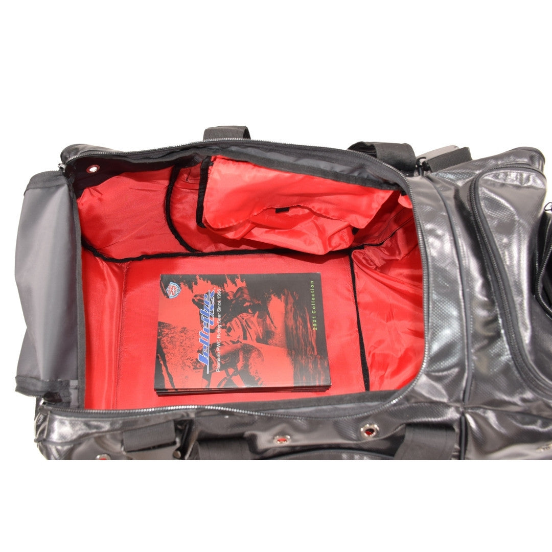 Team Travel Duffel Bag  | Stealth Series | Black | Wet / Dry Storage-8