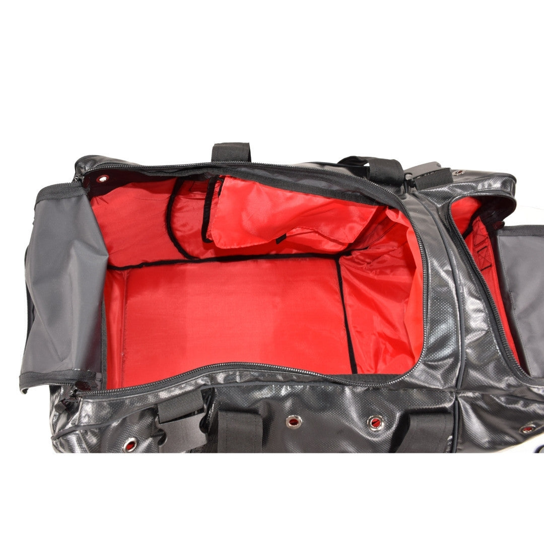 Team Travel Duffel Bag  | Stealth Series | Black | Wet / Dry Storage-6