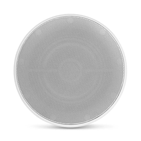 JL Audio M6-650X-L-GwSw-Single 6.5-inch marine speaker with white Luxe grille
