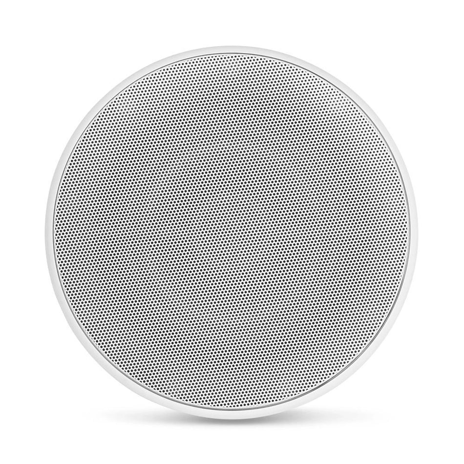 JL Audio M6-650X-L-GwSw-Single 6.5-inch marine speaker with white Luxe grille