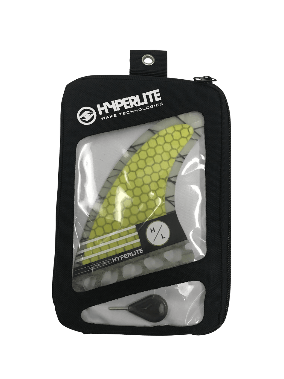4.75 Carbon Surf Fin Set w/Key 3-Pack